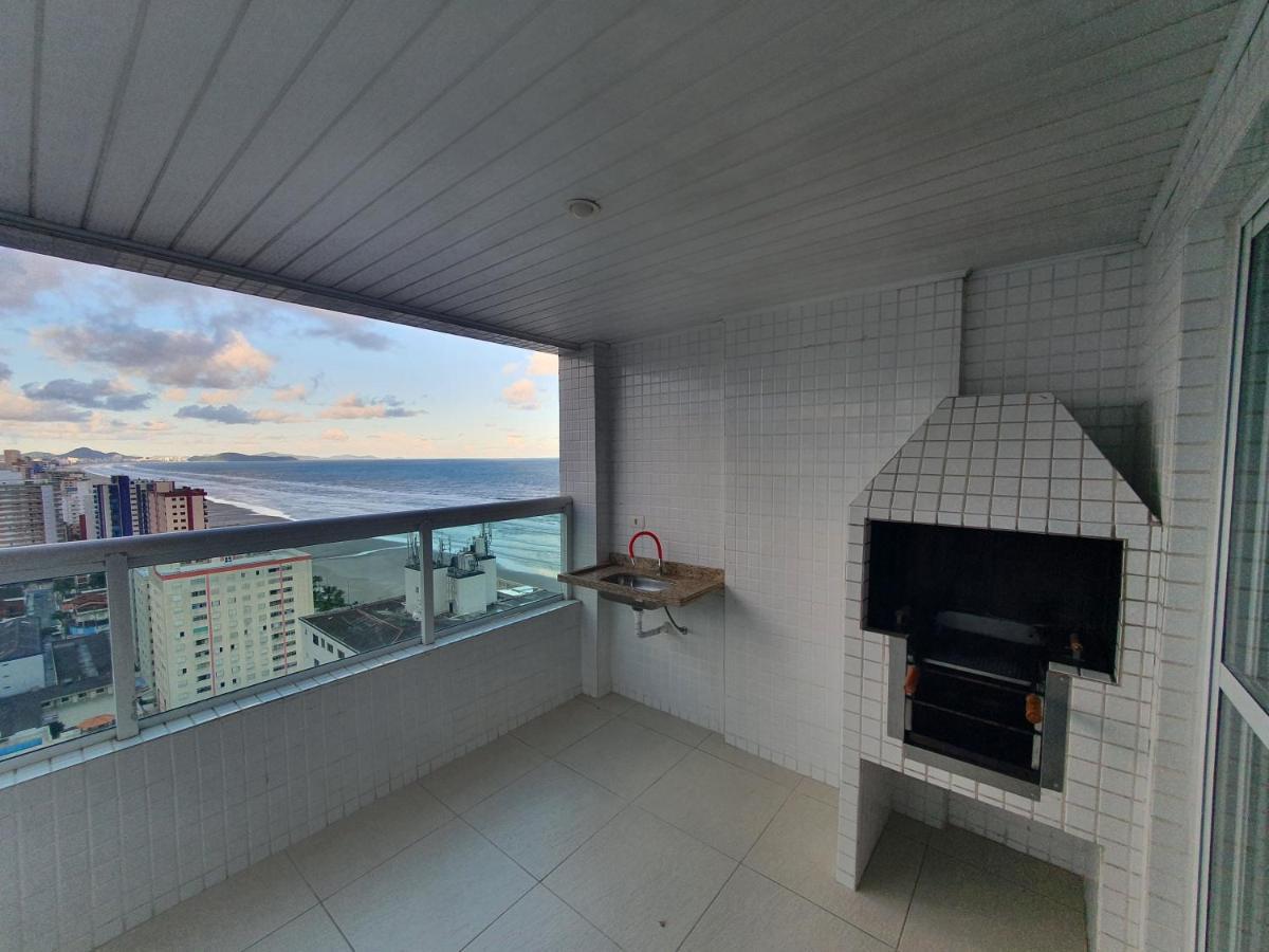 Lindo Apartamento Pe Na Areia Praia Grande Dış mekan fotoğraf