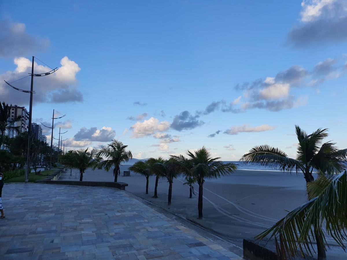 Lindo Apartamento Pe Na Areia Praia Grande Dış mekan fotoğraf
