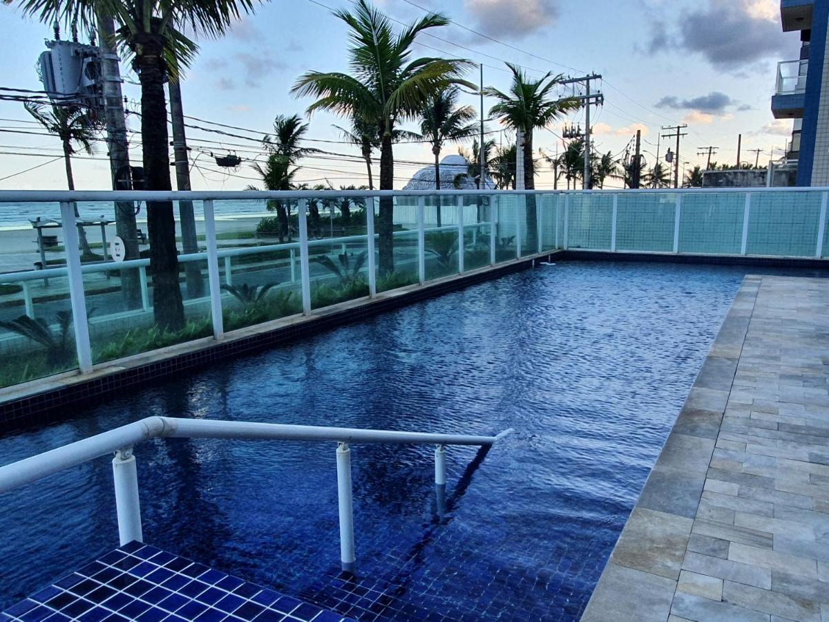 Lindo Apartamento Pe Na Areia Praia Grande Dış mekan fotoğraf