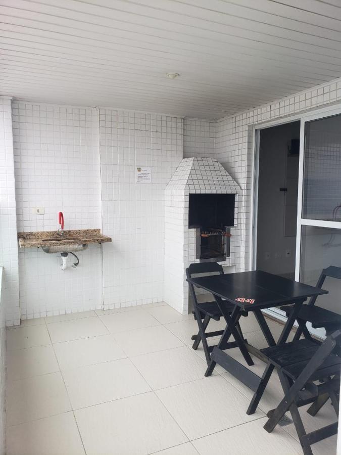 Lindo Apartamento Pe Na Areia Praia Grande Dış mekan fotoğraf